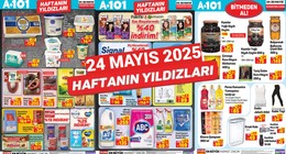 1 alana 1 bedava fırsatları başladı: A101 24 Mayıs 2025 aktüel indirim kataloğu yayımlandı. A101 bu hafta şov yaptı