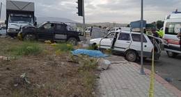 Yaşlı çift feci şekilde hayatını kaybetti