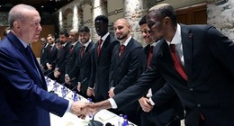 Cumhurbaşkanı Erdoğan, Galatasaray'ı kabul etti! Victor Osimhen, Muslera ve Barış Alper Yılmaz ayrıntısı