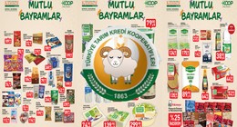 Tarım Kredi Market bayram indirimleri reyonlarda: 28 Mayıs-9 Haziran Tarım Kredi Market aktüel kataloğu satışa çıktı