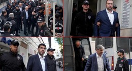 CHP'li belediye başkanları dahil  38 kişi gözaltında! Çarpıcı fotoğraflar