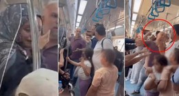 Marmaray'daki yumruklu saldırıda yeni gelişme! Tahliye edildi