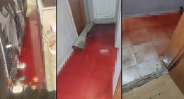 Kanalizasyondan gelen kurban kanı 2 daireyi bastı! İstanbul'da korku filmlerini andıran görüntü. Her yer kan gölüne döndü