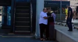 Ankara'da ikinci Marmaray vakası! Kaza sonrası çocuklarının yanında darbedildi. Yüzü kan içinde kaldı