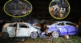 Orta Doğu Ateş Çemberi. İran Füze Yağdırdı İsrail'den Bu Görüntüler Geldi