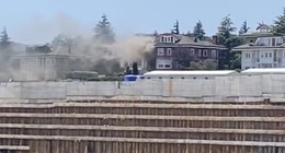 İstanbul Sarıyer'de iş insanının villası alevlere teslim oldu