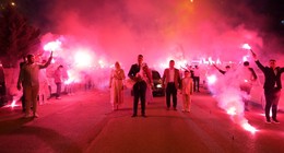 Festival değil; kız isteme töreni! Böyle kız isteme töreni görülmedi. Sosyal medya ikiye bölündü