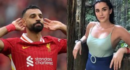 Hande Doğandemir ve Mohamed Salah bir arada