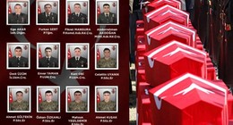 Şehitlerimiz son yolculuğuna uğurlanıyor! Metan gazı zehirlenmesi: 12 askerimiz şehit oldu. Türkiye şehitlerine gözyaşlarıyla veda ediyor