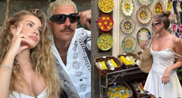 Ezgi Eyüpoğlu sosyal medyada herkesi mest etti! Sarı renk bikinisiyle ortalığı yıktı geçti