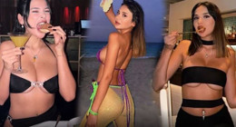 Bekaret itirafı yapmıştı! Göğüs dekolteli fotoğrafı tartışma yarattı