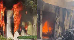 Otomobil tamirhanesinde yangın! 2 binaya sıçradı... Çok sayıdaki kişi dumandan etkilendi