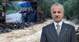 Ulaştırma ve Altyapı Bakanı Abdülkadir Uraloğlu'ndan Rize'deki sel felaketine ilişkin açıklama