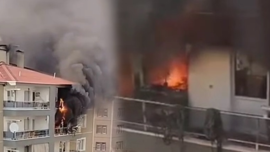 Ankara'da korkutan yangın! Vatandaşlar panik yaşadı