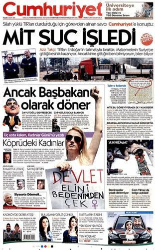 Cumhuriyet yenilenen yüzüyle okuyucu karşısına çıktı, ünlü gazeteciyi konuk etti!