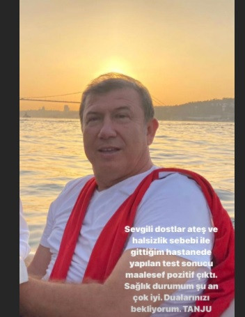 Tanju Çolak Coronavirus'e yakalandı