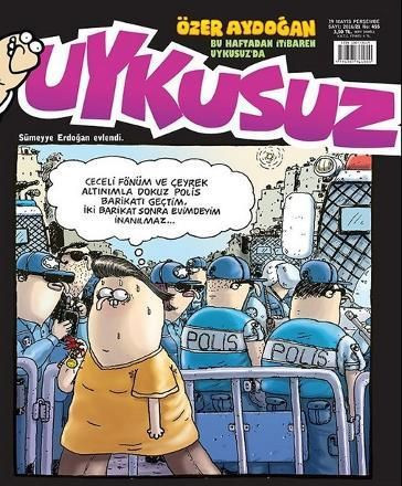 Sümeyye Erdoğan'ın düğünü karikatür dergilerine kapak oldu! - Resim : 3