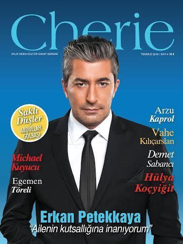 Erkan Petekkaya ünlü moda dergisine kapak oldu!