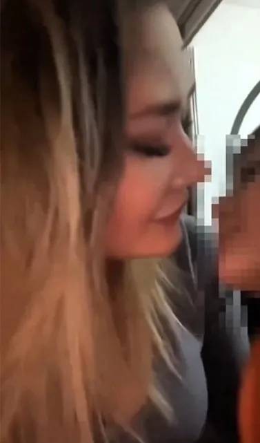 Küçük çocuğu dudağından öptü! TikTok'ta o görüntülere tepki yağdı!