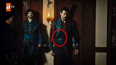 Kuruluş Osman dizisindeki hata güldürdü