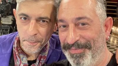 Cem Yılmaz ve Okan Bayülgen'den dedeler pozu