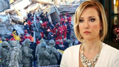 Berna Laçin'in Elazığ depremi paylaşımı olay oldu