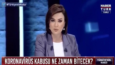 Habertürk'te gergin anlar: Yayını terk etti