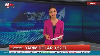 a Haber 'Yarım Dolar 3.52 TL oldu' haberi mi yaptı?