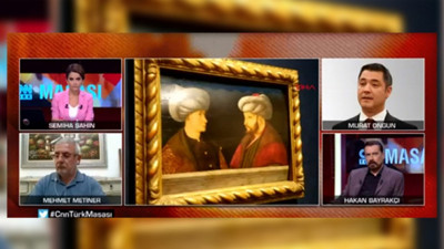 CNN Türk'te Fatih portresi polemiği!