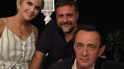 Magazin dünyası Alaattin Çakıcı ile fotoğraf sırasında!