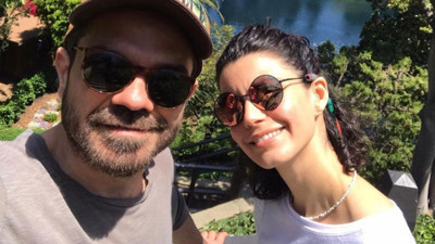 Beren Saat'ten Kenan Doğulu'ya poz!