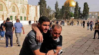 İsrail, Gazze'ye savaş uçaklarıyla saldırdı! Çok sayıda ölü ve yaralı var