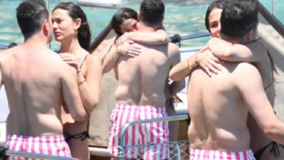 Demet Özdemir öpüşme fotoğraflarına çok sinirlendi: Gizli gizli çekeceğinize...