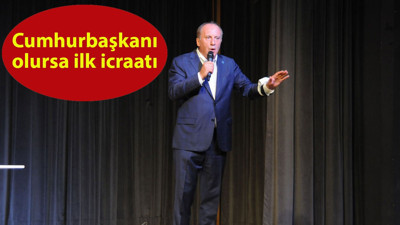 Memleket Partisi Genel Başkanı Muharrem İnce'den çok tartışılacak Esad çıkışı: Cumhurbaşkanı olursam...