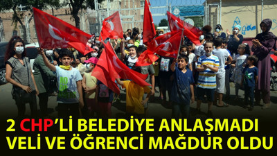 Avcılar Gümüşpala'da veli ve öğrencilerin okul isyanı. İBB ve Avcılar Belediyesi'nin anlaşmazlığı mağdur etti