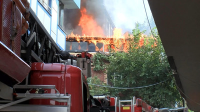 Eyüpsultan'da yangın çıktı