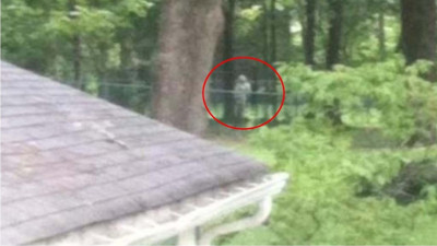 Dünya bu esrarengiz fotoğrafı konuşuyor! Artık kullanılmayan askeri hastanede hayalet görüldü