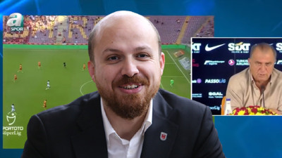 Bilal Erdoğan'ın konuşması başlayınca Fatih Terim'in konuşması kesildi