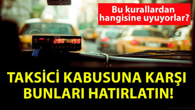 Taksiciler şimdi yandı, taksicileri çökertecek yönetmelik ortaya çıktı! Taksicilerin uymak zorunda oldukları kurallar nelerdir? Taksi şikayeti nereye yapılır?