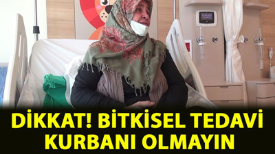 Alternatif tedavi faciası... Menisküs tedavisi için söğüt ağacının kabuğunu kullandı, dizinde üçüncü derecede yanık oluştu
