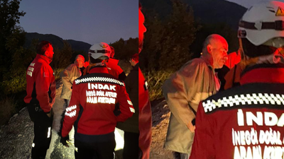 Arama kurtarma ekipleriyle birlikte 'Kendini arayan adam’ dünya gündeminde