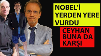 Mehmet Ceyhan, Nobel'i yerden yere vurdu!  Aşı ve maske açıklamalarıyla eleştirilen Mehmet Ceyhan Nobel ödülüne ve ödül kazanan isimlere de karşı çıktı