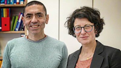 Uğur Şahin ve Özlem Türeci'den Turkovac aşısı açıklaması