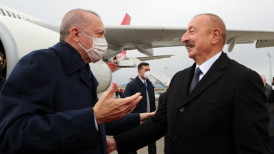 Cumhurbaşkanı Erdoğan Azerbaycan'da