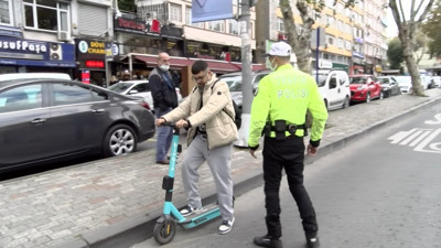 Elektrikli scooter kullananlara ceza yağıyor