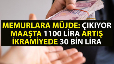 Memurları sevindirecek haber geldi. Yasa çıkıyor. FLAŞ! 3600 Ek Gösterge Meclis'e geliyor.  Memur maaşlarına bin 100 lira, emekli ikramiyesinde ise 30 bin lira artış olacak. Emekli ikramiyesi 190 bin lira