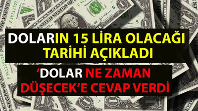 FLAŞ! Dolar 13 lira yolculuğuna başladı, doların 15 lira olacağı tarihi açıkladı. Dolar kurunun ne zaman düşeceğini açıklayan ekonomist Selçuk Geçer iş dünyasının da rahatsızlık yaşadığını belirtti ve korkutucu uyarıda bulundu