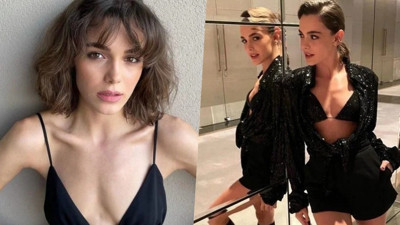 Hafsanur Sancaktutan verdiği pozlarla nefes kesti