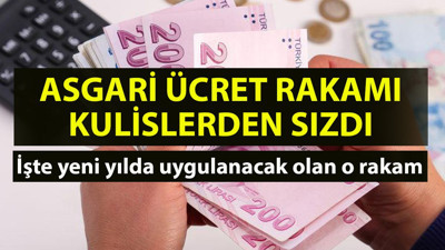 FLAŞ! 2022 asgari ücret rakamı sızdı. İşte yeni asgari ücret. Milyonların beklediği yeni asgari ücret rakamı ekonomi kulislerinden sızdı. 2022 yılı asgari ücret ne kadar olacak?