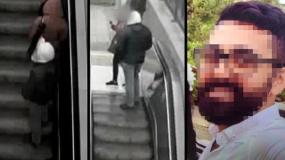 İstanbul Başakşehir’de hamile kadını metro çıkışı metrelerce takip eden erkek yürüyen merdivenlerde cinsel saldırıda bulundu